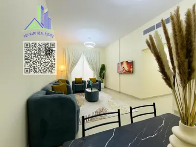 غرفتين وصالة - اجار شهري - شامل - مفروش - فرش نظيف