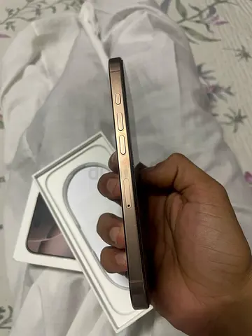 I phone 16 pro 128gb same as brand new battery 96 with box