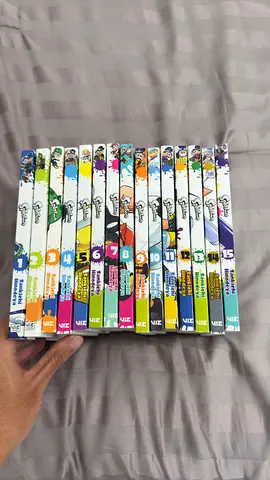 Volumes 1-15 Splatoon books by Sankichi Hinodeya
