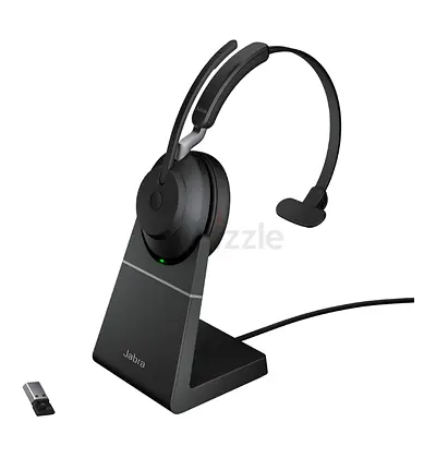 Jabra Evolve2 65 Mono UC Ladestation Link 380a schwarz