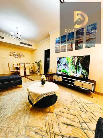 For monthly rent: a room and a living room with two bathrooms and a balcony in Al Taawun, Sharjah.