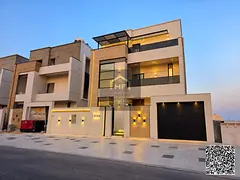 Luxury Brand-New Villa for Sale Opposite Azha Community on Al Amerah Roundabout, Ajman | Private Poo