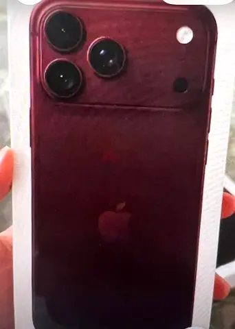 Apple iPhone 18 Pro Max 512 GB color Burgundy