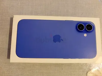 iPhone 16 plus (Blue) 256GB - Unopened Box UAE version