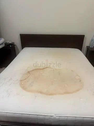 Used ikea double bed mattress