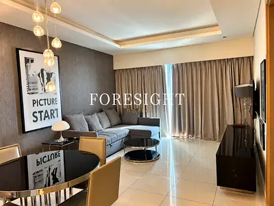 Fully Furnished 1BR | High Floor | Amazing View