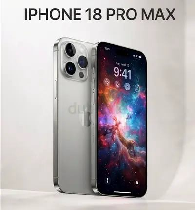 iPhone 18 pro max 512 gb silver