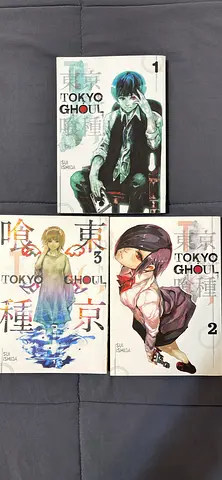 Tokyo Ghoul Manga Vol 1-3