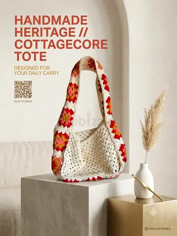 Handmade tote bag