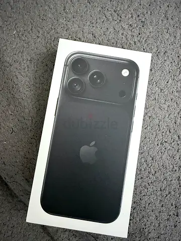 iPhone (sealed box)  18 Pro - Black - 256