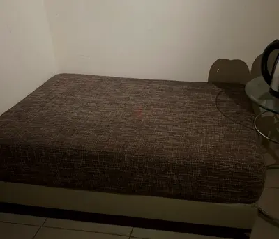 Single bed mattress with base - good condition