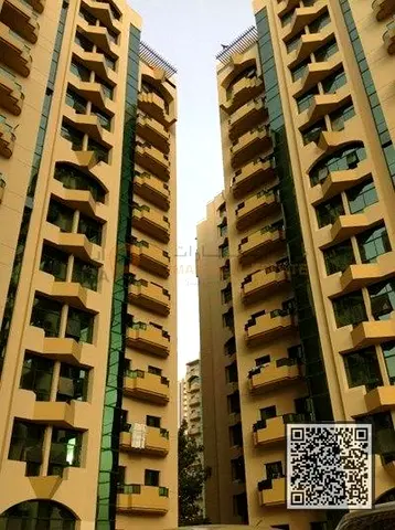 BEST DEAL..SPACIOUS BIG SIZE VACANT TWO BEDROOM HALL IN RASHIDIYA TOWER AJMAN