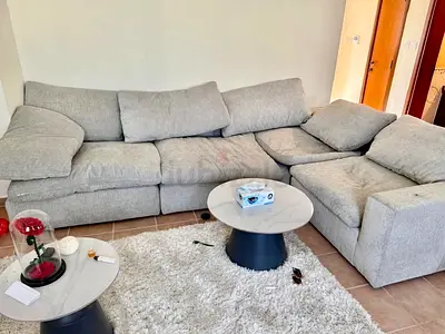 Pan home pianca feather 🪶 filled modular 4 piece sofa