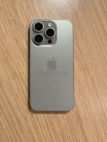 iPhone 15 pro 256gb - natural titanium (excellent condition)