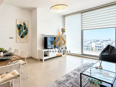 Furnished | Vacant | Balcony & Pool View