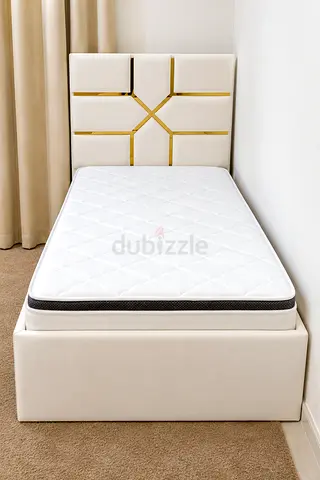 Brand new single Bed including madical pillow top mattres available