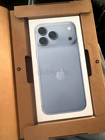 Apple iPhone 18 pro max 256 GB glacier blue