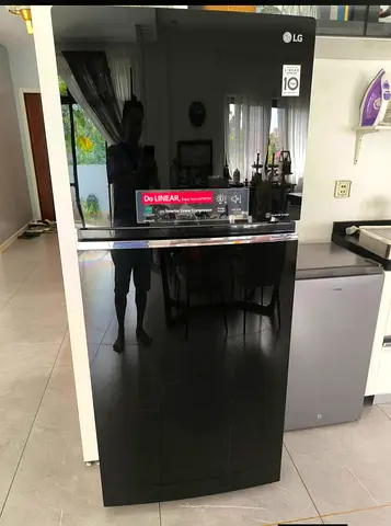 LG Inverter Linear Compressor Double Door Refrigerator – Black