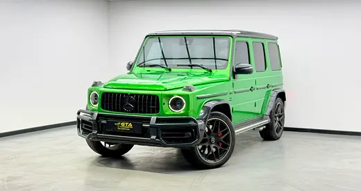 2022 Mercedes Benz G63 AMG G Manufaktur, MB Warranty + Service Pack, Carbon Fiber Interior, GCC
