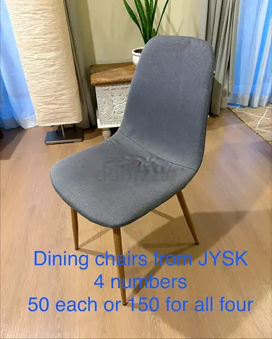 Dining chairs from JYSK