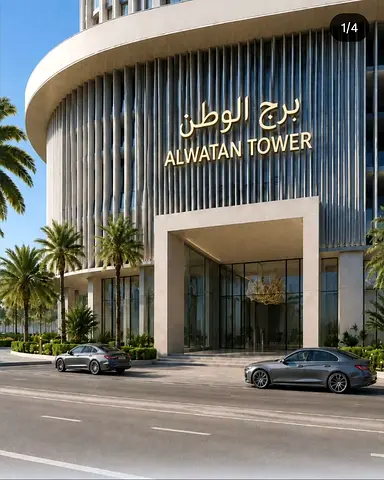 1-Bedroom Apartment for Sale in Watan Tower – Ajman Corniche | Partial Sea View | Prime Beachfront