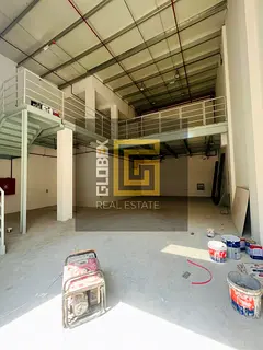 2,400 Sqft Warehouse with Mezzanine | 18 KW Power | Al Jurf 3 | AED 110K