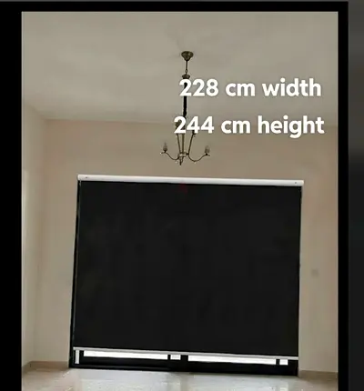 Modern Blackout Roller Blind for Sliding Doors