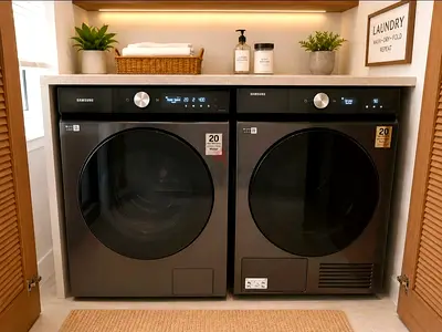 Samsung bespoke model 11.5kg washer 9kg dryer