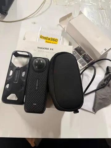 Insta360 X4 with 6 months warranty remaining it comes completely set how I received it used 2 or 3 t