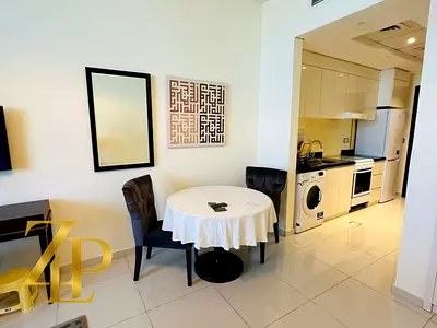 استوديو JVC | داماك غالية | تصميم ذو منظر مفتوح | غير مفروش