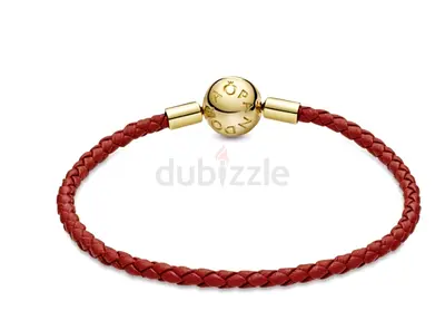 Original Pandora red leather bracelet