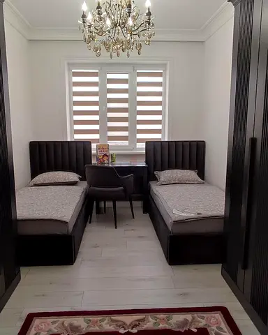 Luxury Fabric Bed Frame With Stylish Modern Design Headboard