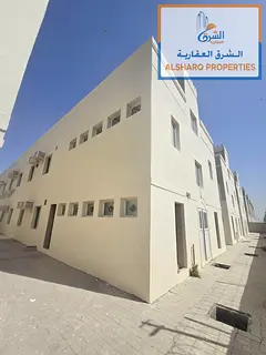 Al Jurf Camp – Ajman | G+1 | 40 rooms | New split AC units | Large private parking | Maintenance c