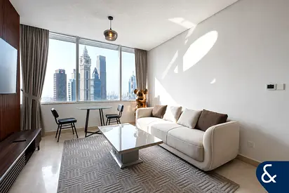 Furnished | Upgrade | High floor | Difc view