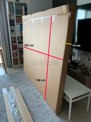 Massive big cardboard box