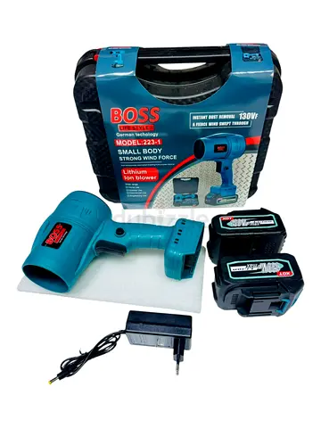 Cordless Lithium-Ion Handheld Blower with 2 Batteries & Charger