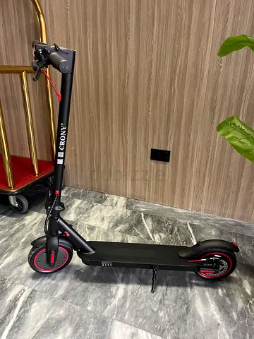 New adult electric scooter - sturdy foldable commuter scooter
