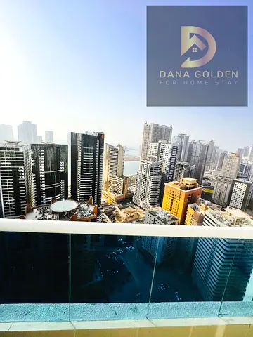 Three rooms and a living room for rent in Al Taawun, Sharjah.