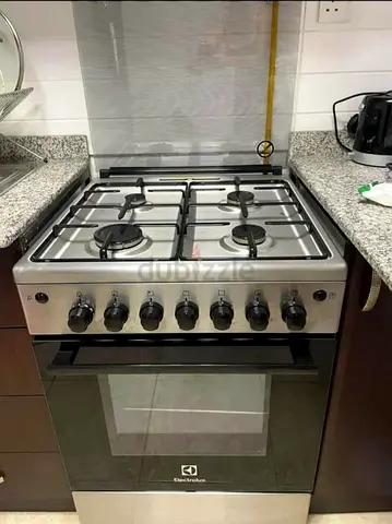 Electrolux 4 Burner Gas Cooker with Oven