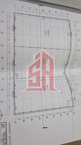 5600sq ft Shed for rent @ 28/- per sq ft