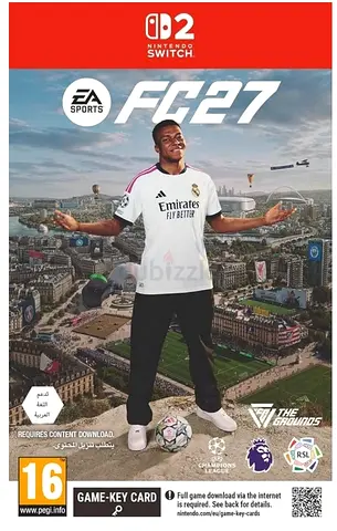 FC 27 (FIFA FC 27) - Nintendo Switch game key card
