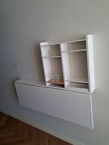 Branded New Walls Mounted Desk Table With Storage shelfs