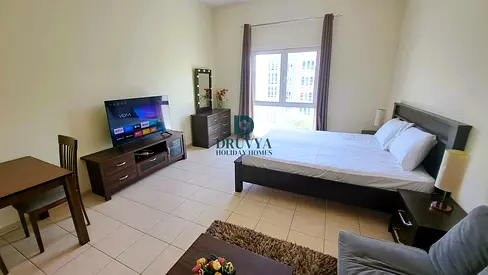 Fully Furnished studio Near Metro Station AED 6000/-