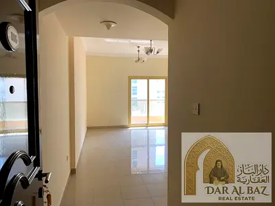 1-Bedroom Apartment with Living Room for Annual Rent in Al Qasimia – Sharjah | Spacious Layout | Large Living Area | Balcony | Central A/C |