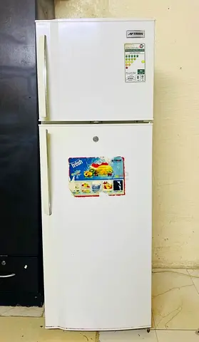 White Aftron Top Freezer Refrigerator (152ltr+48ltr) - Working Condition