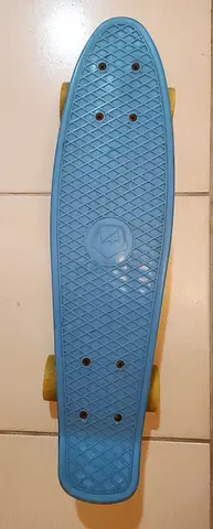 Used Small Plastic Cruiser Skateboard / Penny Style - Blue