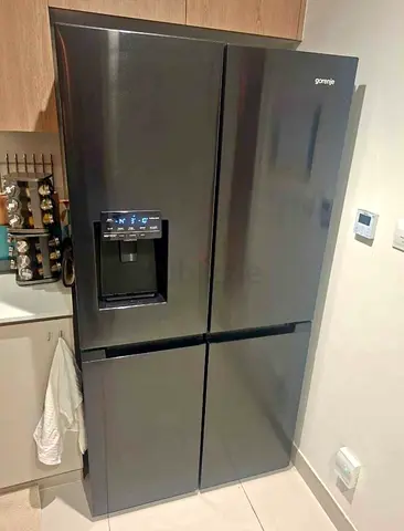 Gorenje 4 doors fridge and freezer new model slightly used with ice maker water dispenser