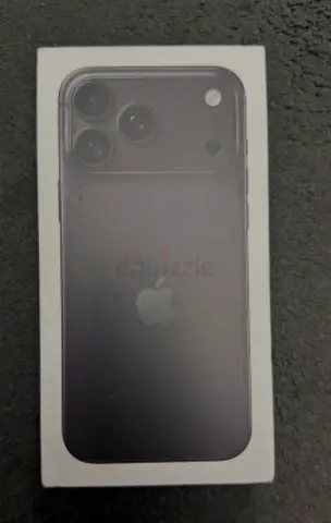 Iphone 18 pro max 256gb black TDRA