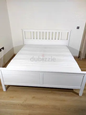 Ikea hemnes bed with mattress king size