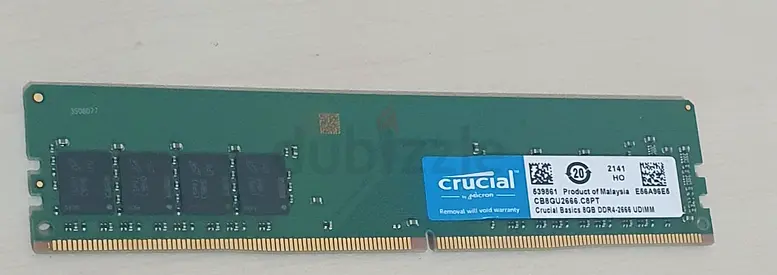 2 x DDR4 Desktop RAM Sticks (8GB each) - Tested, (150 each)